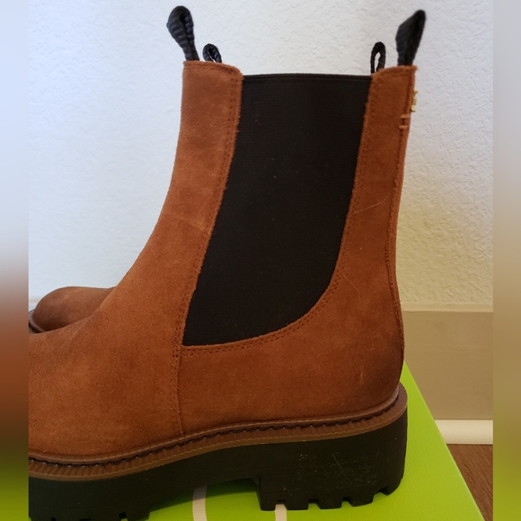 Sam Edelman Laguna bootie in brown leather womens shoes size 5.5 - Picture 9 of 16